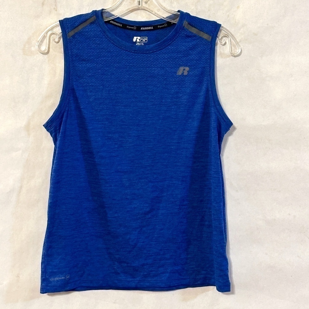 Russell Athletic Sleeveless Workout Training Tee Tank Top